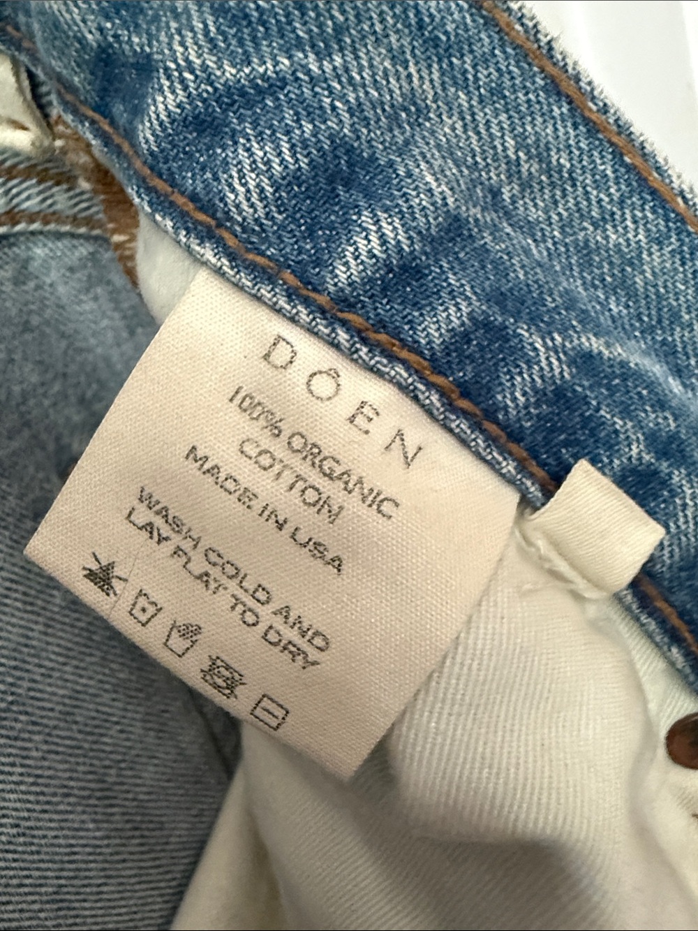 DOEN High Rise Jeans - Picture 8 of 10